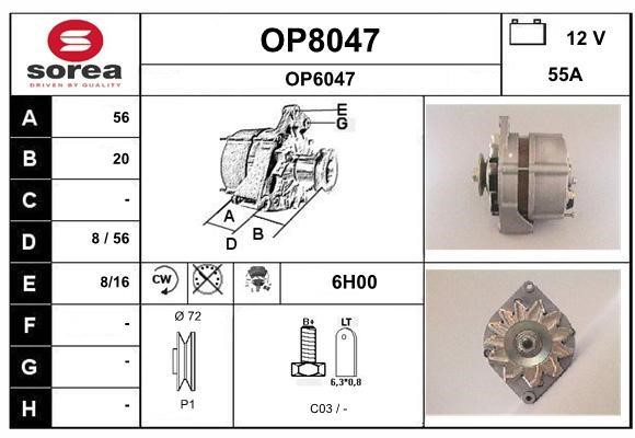 SNRA OP8047 Генератор OP8047: Купити в Україні - Добра ціна на EXIST.UA!
