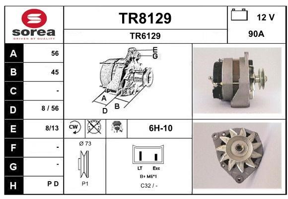 SNRA TR8129 Генератор TR8129: Купити в Україні - Добра ціна на EXIST.UA!