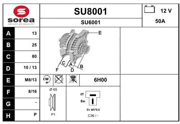 SNRA SU8001 Генератор SU8001: Купити в Україні - Добра ціна на EXIST.UA!