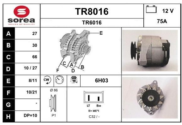 SNRA TR8016 Генератор TR8016: Купити в Україні - Добра ціна на EXIST.UA!