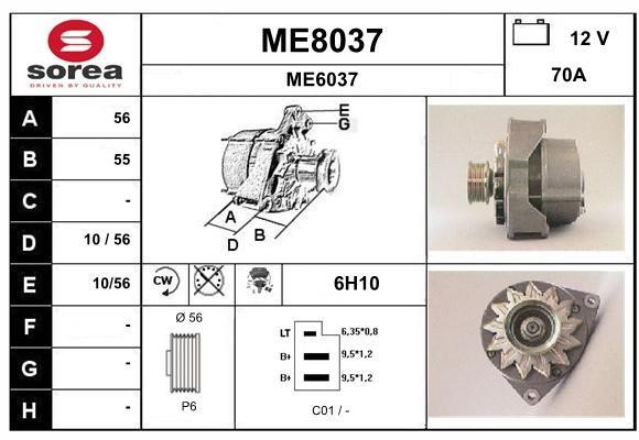 SNRA ME8037 Генератор ME8037: Купити в Україні - Добра ціна на EXIST.UA!