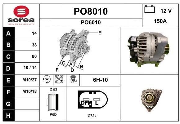 SNRA PO8010 Генератор PO8010: Купити в Україні - Добра ціна на EXIST.UA!
