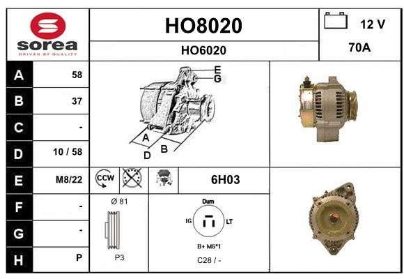 SNRA HO8020 Генератор HO8020: Купити в Україні - Добра ціна на EXIST.UA!