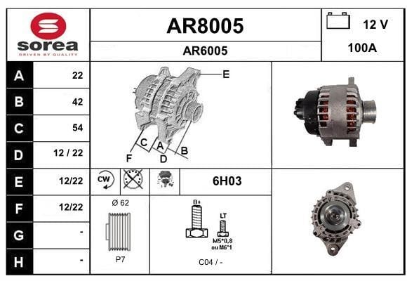 SNRA AR8005 Генератор AR8005: Купити в Україні - Добра ціна на EXIST.UA!