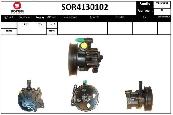 SNRA SOR4130102 Насос гідропідсилювача керма SOR4130102: Купити в Україні - Добра ціна на EXIST.UA!