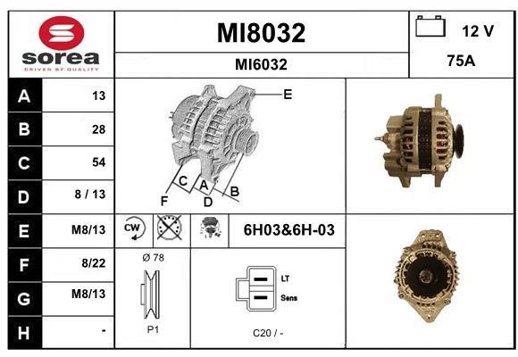 SNRA MI8032 Генератор MI8032: Купити в Україні - Добра ціна на EXIST.UA!