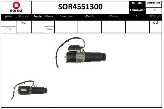 SNRA SOR4551300 Насос гідропідсилювача керма SOR4551300: Купити в Україні - Добра ціна на EXIST.UA!