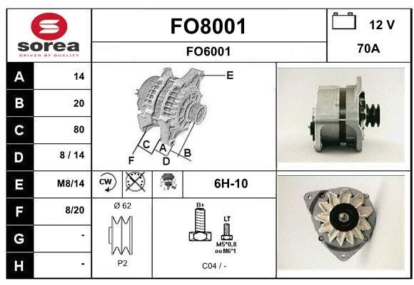 SNRA FO8001 Генератор FO8001: Купити в Україні - Добра ціна на EXIST.UA!