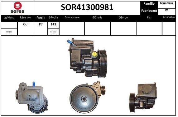 SNRA SOR41300981 Насос гідропідсилювача керма SOR41300981: Купити в Україні - Добра ціна на EXIST.UA!