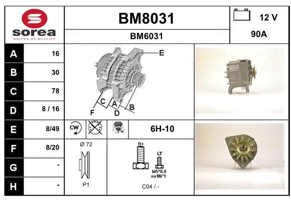SNRA BM8031 Генератор BM8031: Купити в Україні - Добра ціна на EXIST.UA!