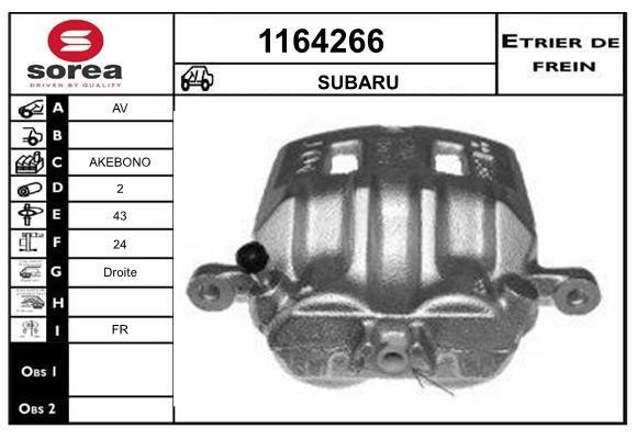 SNRA 1164266 Супорт гальмівний 1164266: Купити в Україні - Добра ціна на EXIST.UA!