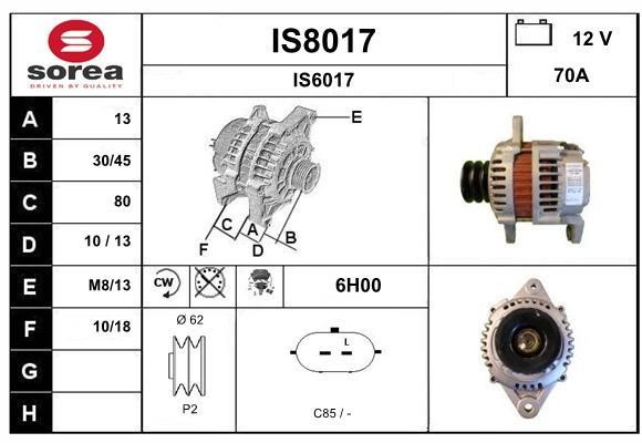 SNRA IS8017 Генератор IS8017: Купити в Україні - Добра ціна на EXIST.UA!