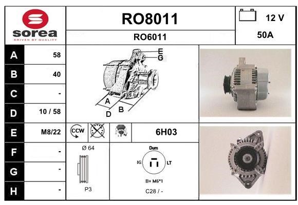 SNRA RO8011 Генератор RO8011: Купити в Україні - Добра ціна на EXIST.UA!