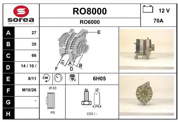 SNRA RO8000 Генератор RO8000: Купити в Україні - Добра ціна на EXIST.UA!