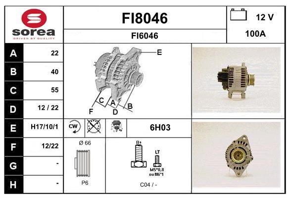SNRA FI8046 Генератор FI8046: Купити в Україні - Добра ціна на EXIST.UA!