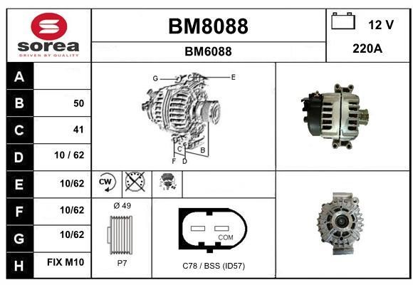 SNRA BM8088 Генератор BM8088: Купити в Україні - Добра ціна на EXIST.UA!