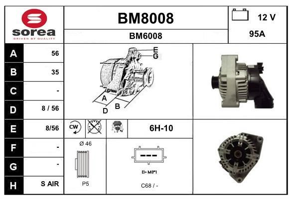 SNRA BM8008 Генератор BM8008: Купити в Україні - Добра ціна на EXIST.UA!