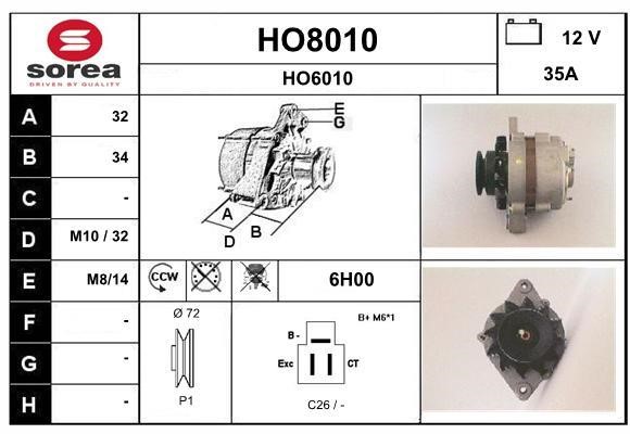SNRA HO8010 Генератор HO8010: Купити в Україні - Добра ціна на EXIST.UA!