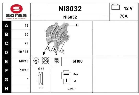 SNRA NI8032 Генератор NI8032: Купити в Україні - Добра ціна на EXIST.UA!