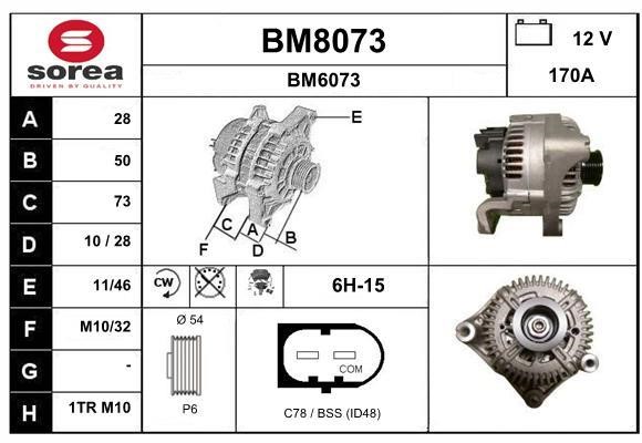 SNRA BM8073 Генератор BM8073: Купити в Україні - Добра ціна на EXIST.UA!