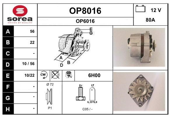SNRA OP8016 Генератор OP8016: Купити в Україні - Добра ціна на EXIST.UA!