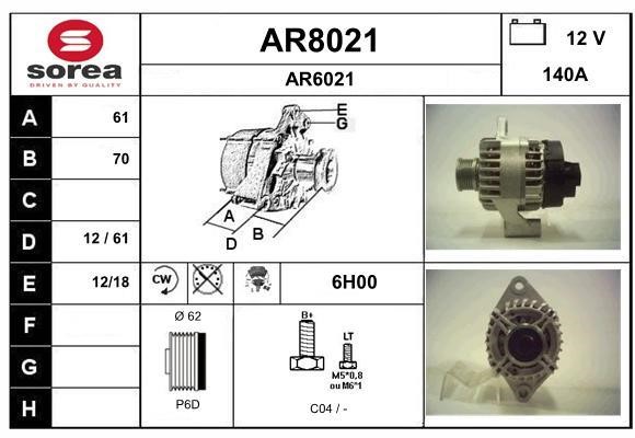 SNRA AR8021 Генератор AR8021: Купити в Україні - Добра ціна на EXIST.UA!
