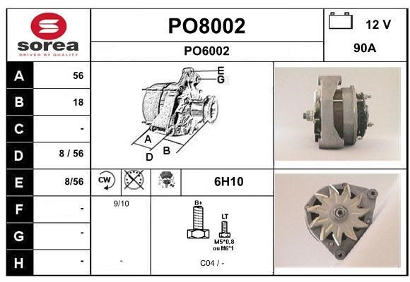 SNRA PO8002 Генератор PO8002: Купити в Україні - Добра ціна на EXIST.UA!