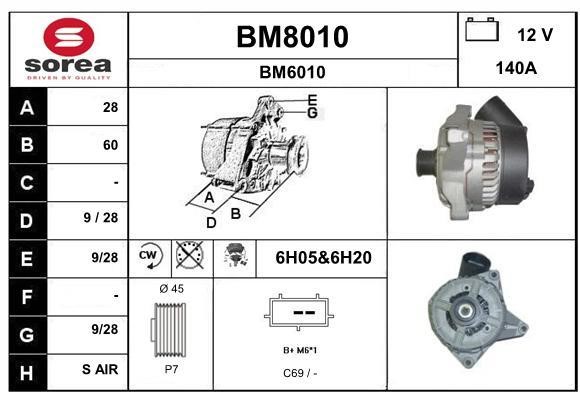 SNRA BM8010 Генератор BM8010: Купити в Україні - Добра ціна на EXIST.UA!