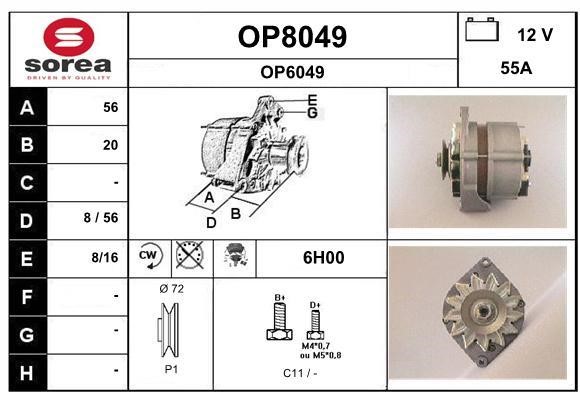 SNRA OP8049 Генератор OP8049: Купити в Україні - Добра ціна на EXIST.UA!