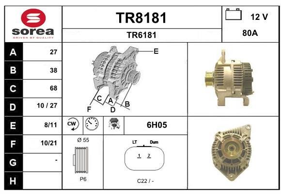 SNRA TR8181 Генератор TR8181: Купити в Україні - Добра ціна на EXIST.UA!