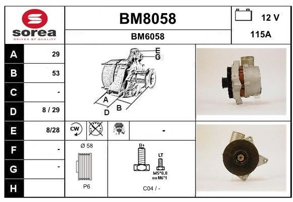 SNRA BM8058 Генератор BM8058: Купити в Україні - Добра ціна на EXIST.UA!