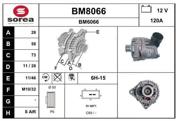 SNRA BM8066 Генератор BM8066: Купити в Україні - Добра ціна на EXIST.UA!
