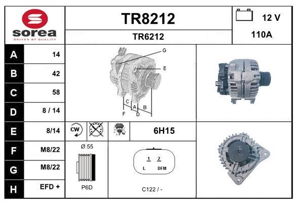 SNRA TR8212 Генератор TR8212: Купити в Україні - Добра ціна на EXIST.UA!