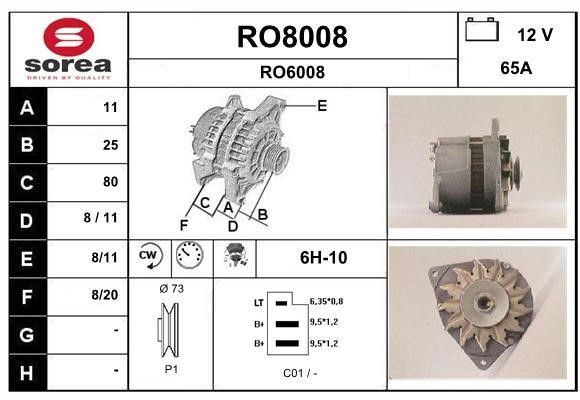 SNRA RO8008 Генератор RO8008: Купити в Україні - Добра ціна на EXIST.UA!