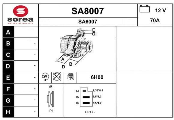 SNRA SA8007 Генератор SA8007: Купити в Україні - Добра ціна на EXIST.UA!