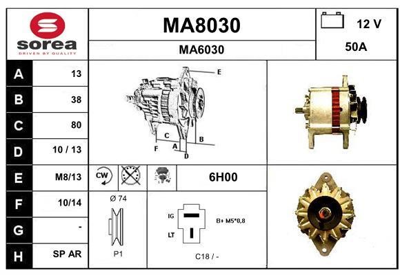 SNRA MA8030 Генератор MA8030: Купити в Україні - Добра ціна на EXIST.UA!