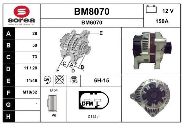 SNRA BM8070 Генератор BM8070: Купити в Україні - Добра ціна на EXIST.UA!