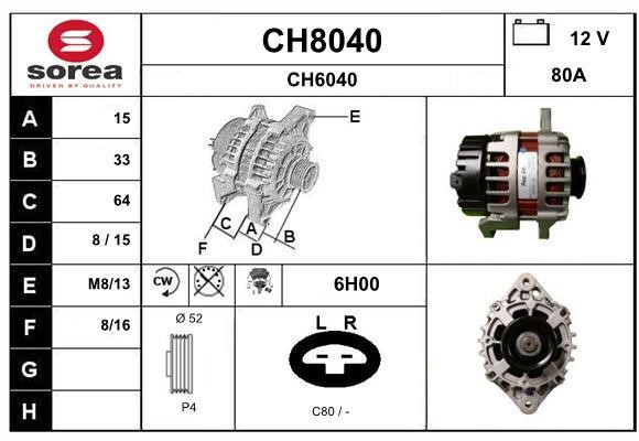 SNRA CH8040 Генератор CH8040: Купити в Україні - Добра ціна на EXIST.UA!