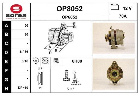 SNRA OP8052 Генератор OP8052: Купити в Україні - Добра ціна на EXIST.UA!