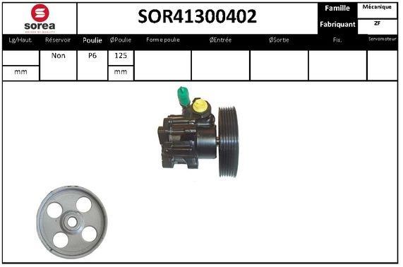 SNRA SOR41300402 Насос гідропідсилювача керма SOR41300402: Купити в Україні - Добра ціна на EXIST.UA!