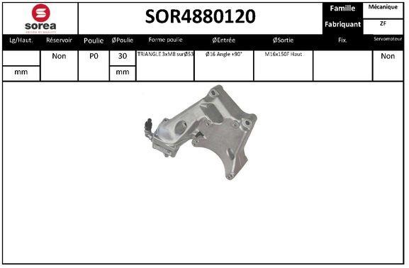 SNRA SOR4880120 Насос гідропідсилювача керма SOR4880120: Купити в Україні - Добра ціна на EXIST.UA!