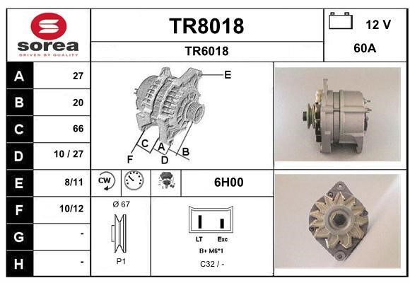 SNRA TR8018 Генератор TR8018: Купити в Україні - Добра ціна на EXIST.UA!