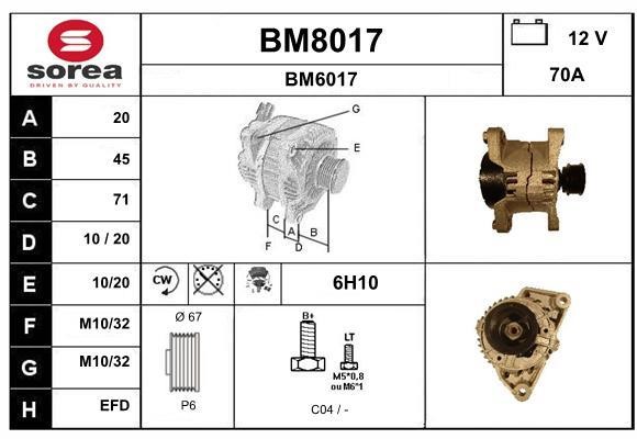 SNRA BM8017 Генератор BM8017: Купити в Україні - Добра ціна на EXIST.UA!