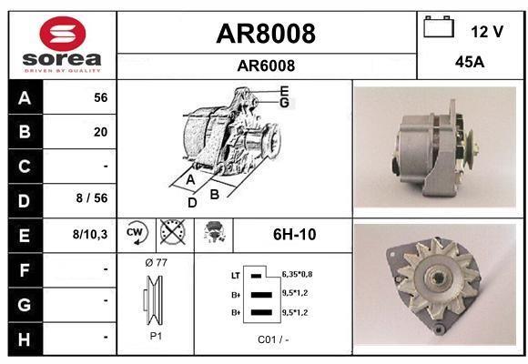 SNRA AR8008 Генератор AR8008: Купити в Україні - Добра ціна на EXIST.UA!