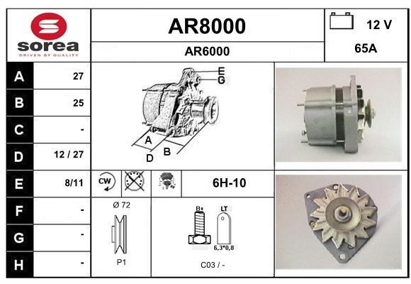 SNRA AR8000 Генератор AR8000: Купити в Україні - Добра ціна на EXIST.UA!
