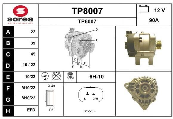 SNRA TP8007 Генератор TP8007: Купити в Україні - Добра ціна на EXIST.UA!