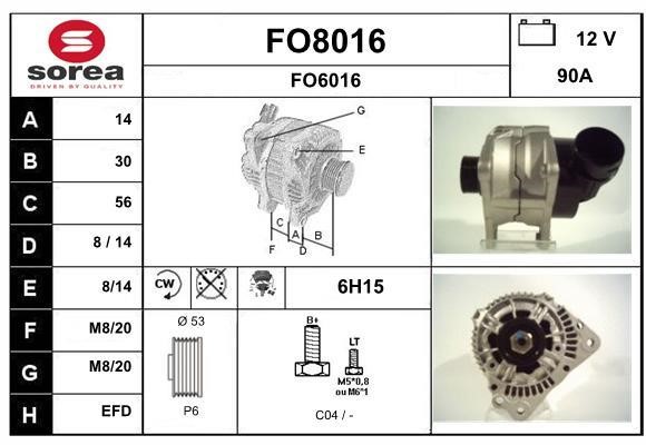 SNRA FO8016 Генератор FO8016: Приваблива ціна - Купити в Україні на EXIST.UA!