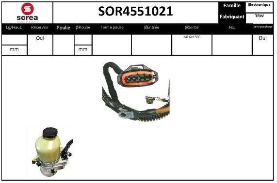 SNRA SOR4551021 Насос гідропідсилювача керма SOR4551021: Купити в Україні - Добра ціна на EXIST.UA!