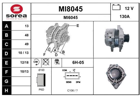 SNRA MI8045 Генератор MI8045: Купити в Україні - Добра ціна на EXIST.UA!
