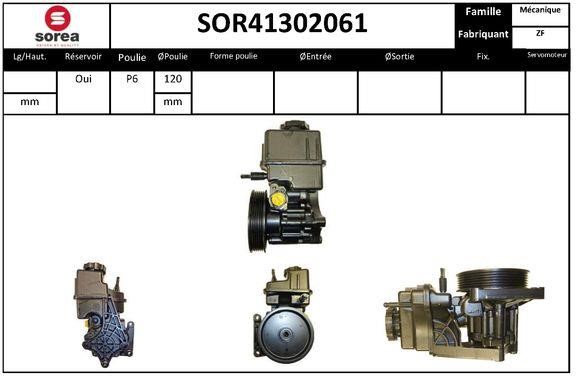 SNRA SOR41302061 Насос гідропідсилювача керма SOR41302061: Купити в Україні - Добра ціна на EXIST.UA!